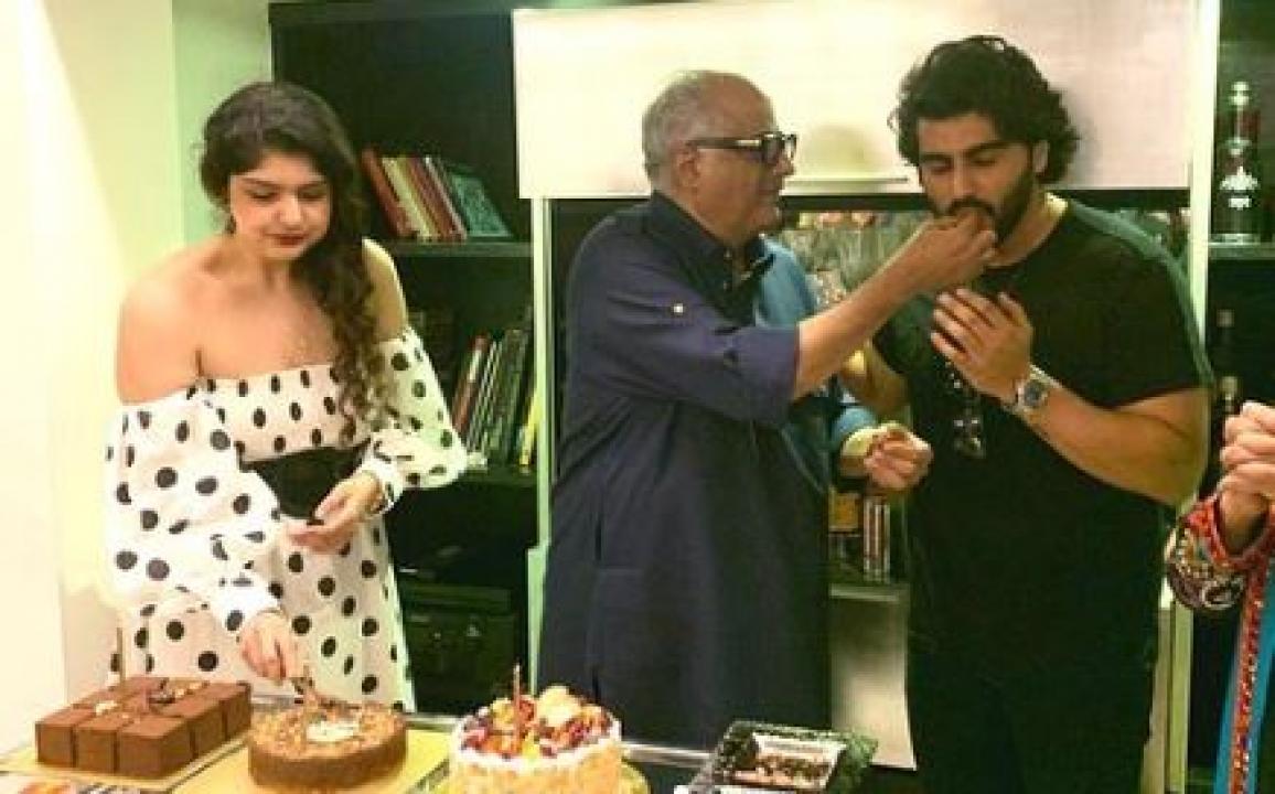 બોવી કપૂર બર્થડે સેલિબ્રેશન (સૌ. બોની કપૂર ઈન્સ્ટાગ્રામ)